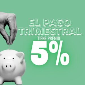 Oferta pago formación trimestral