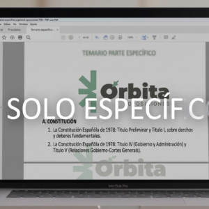 Temario [solo] específico TSEI